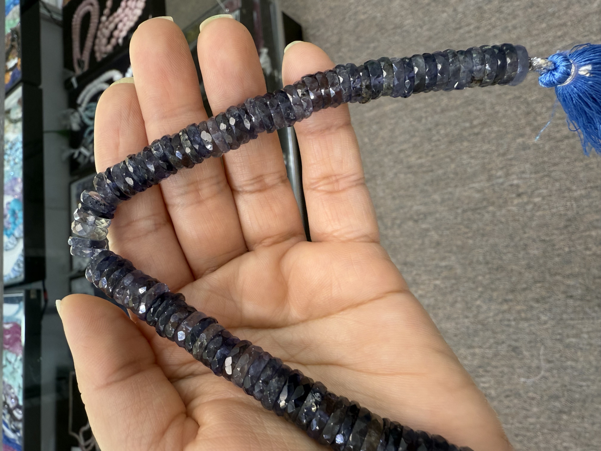 Iolite Tire Faceted