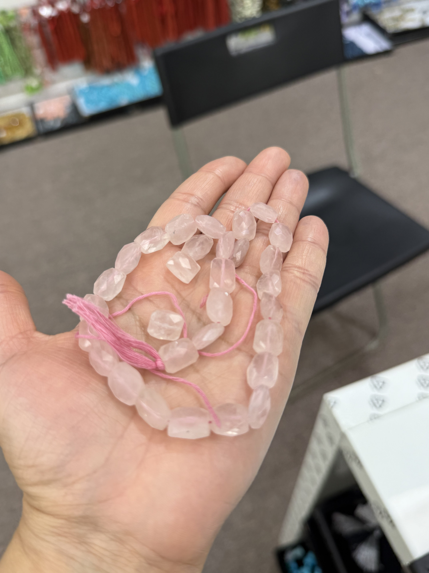 Pink Rose Quartz Nugget