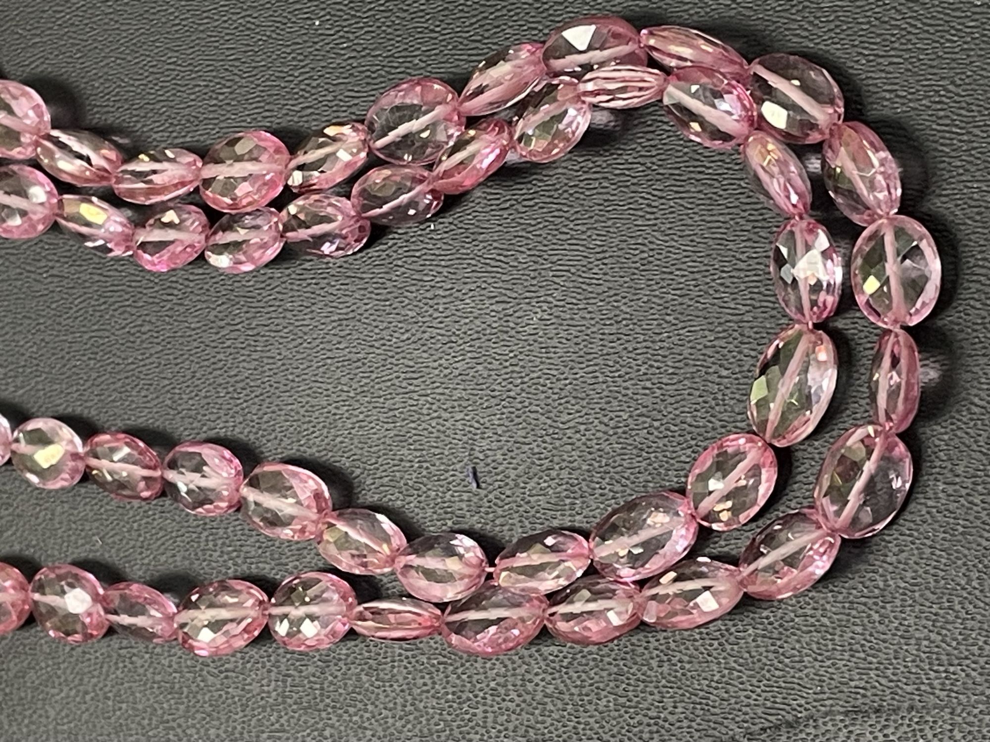 Pink Mystic Topaz Oval Faceted