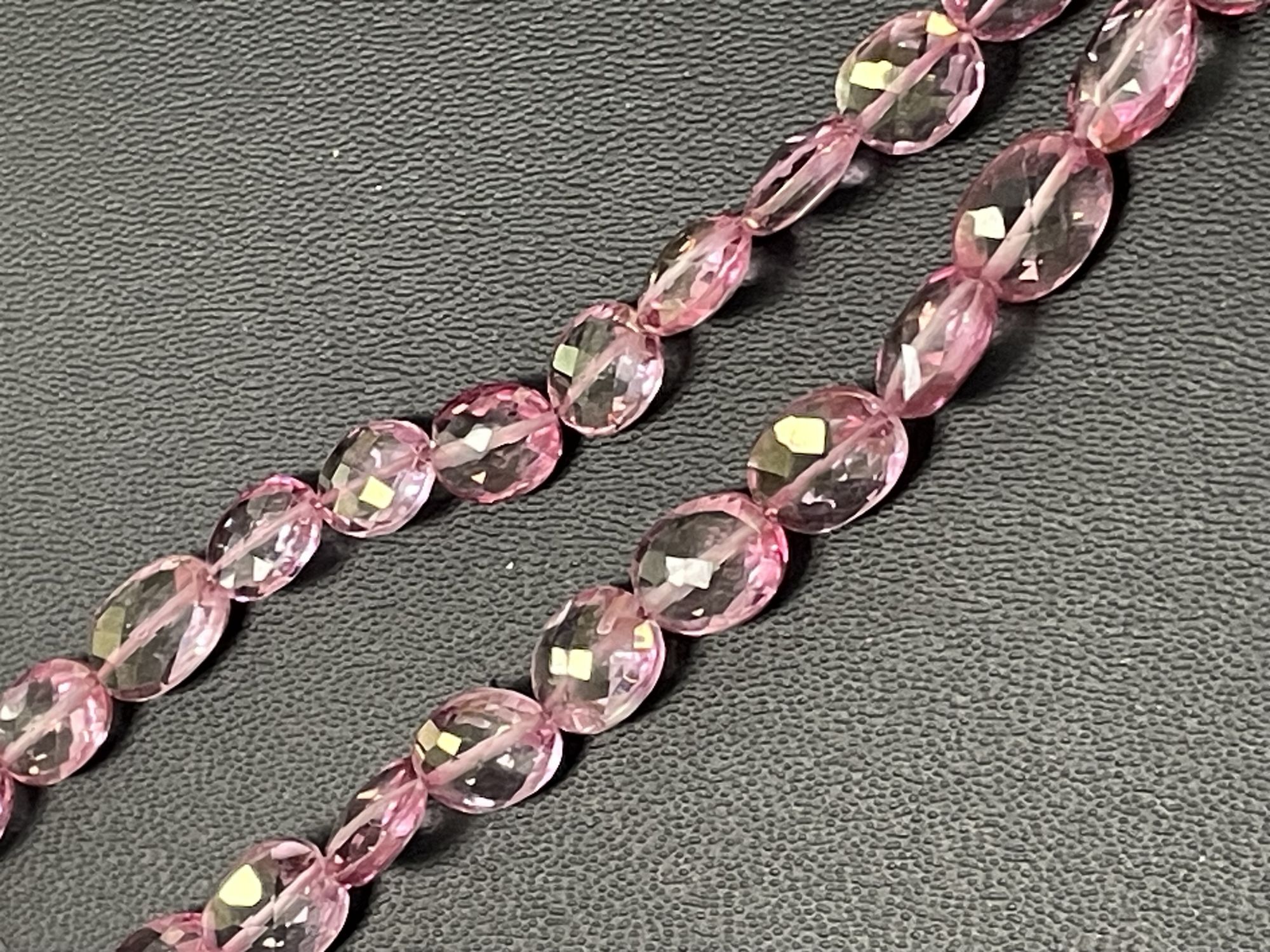 Pink Mystic Topaz Oval Faceted