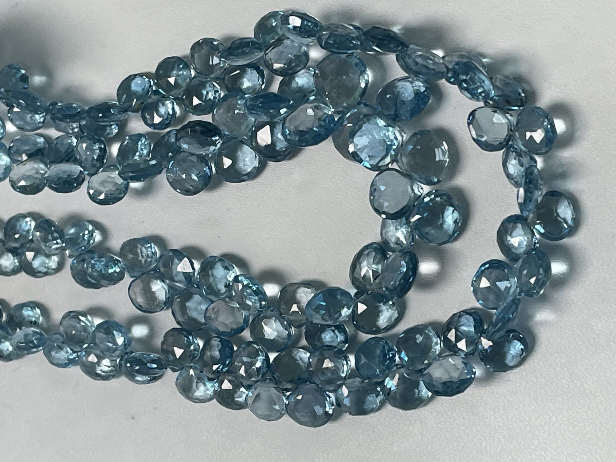 Baby London Blue Topaz Faceted