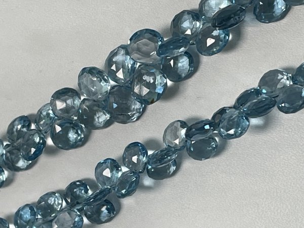Baby London Blue Topaz Faceted
