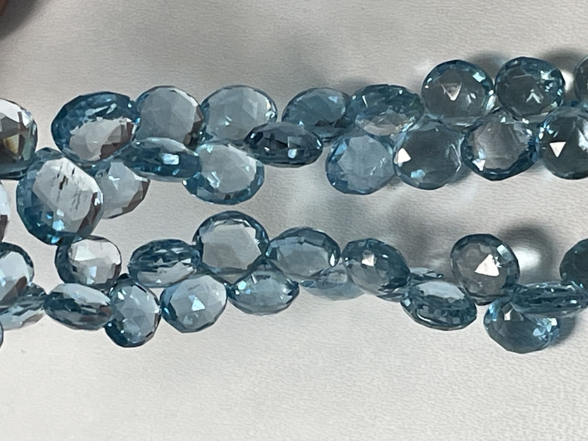 Baby London Blue Topaz Faceted
