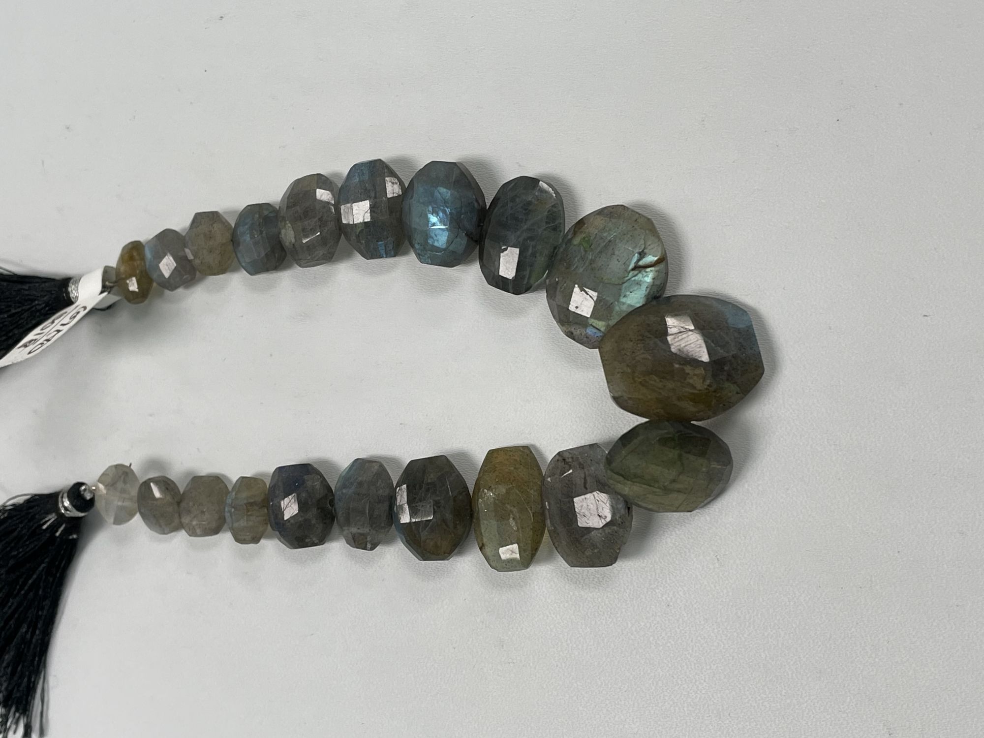 Labradorite Barrel Faceted