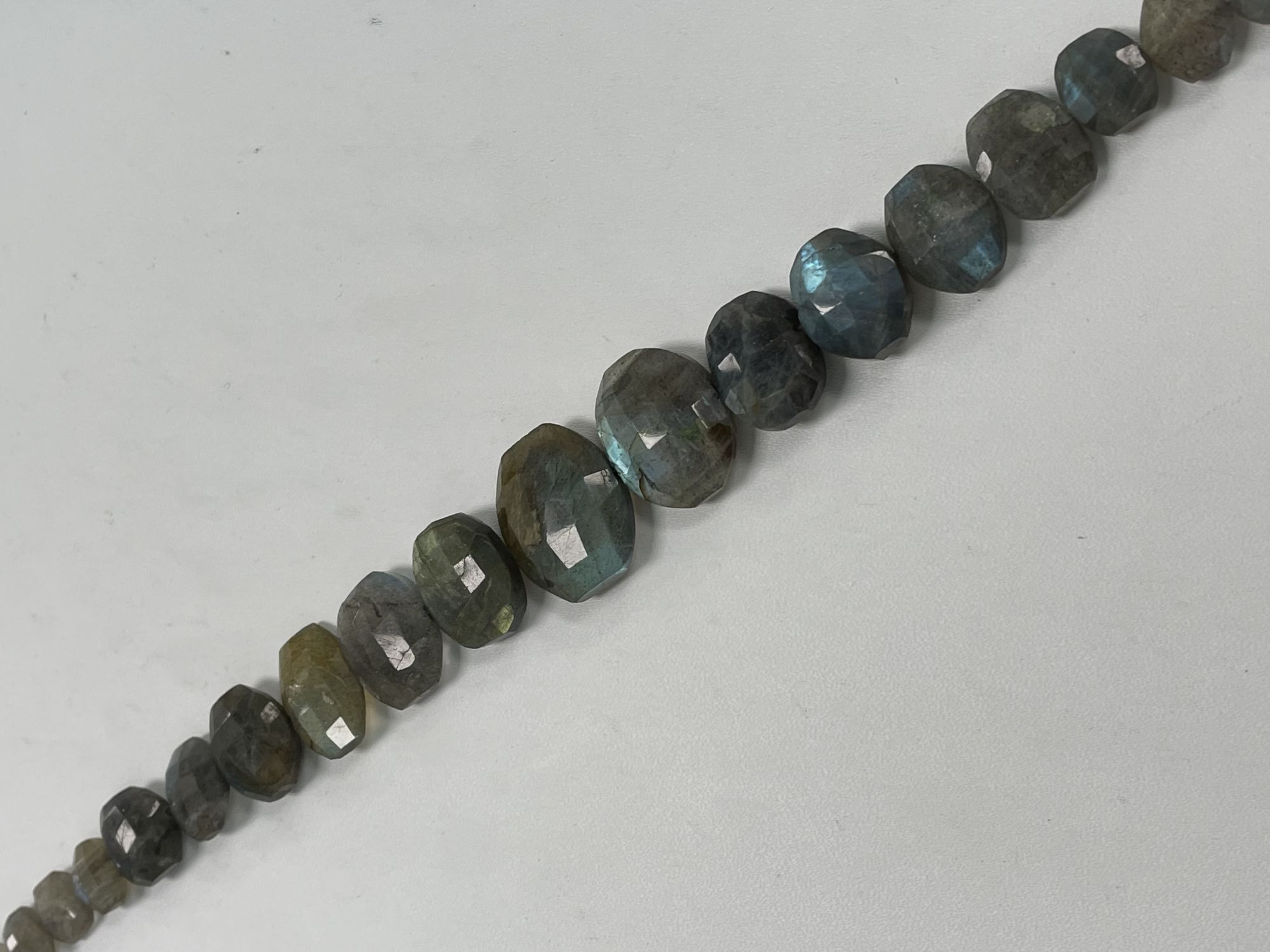 Labradorite Barrel Faceted