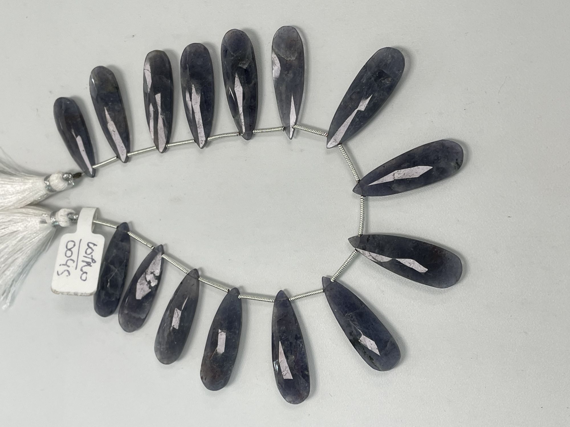 Iolite Pear Faceted