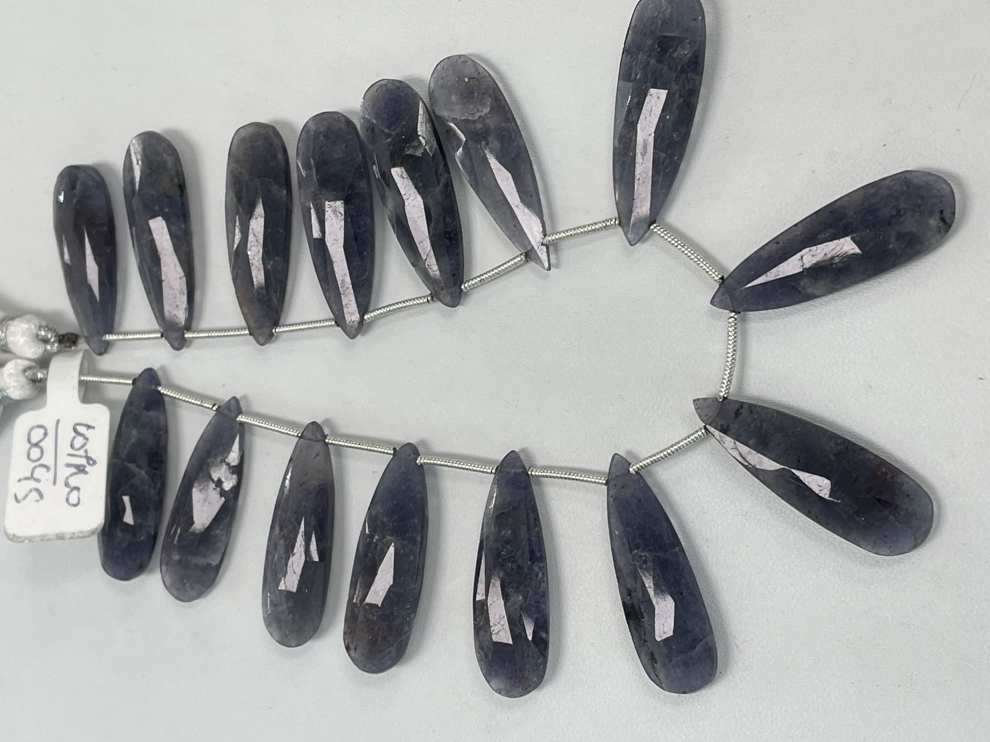 Iolite Pear Faceted