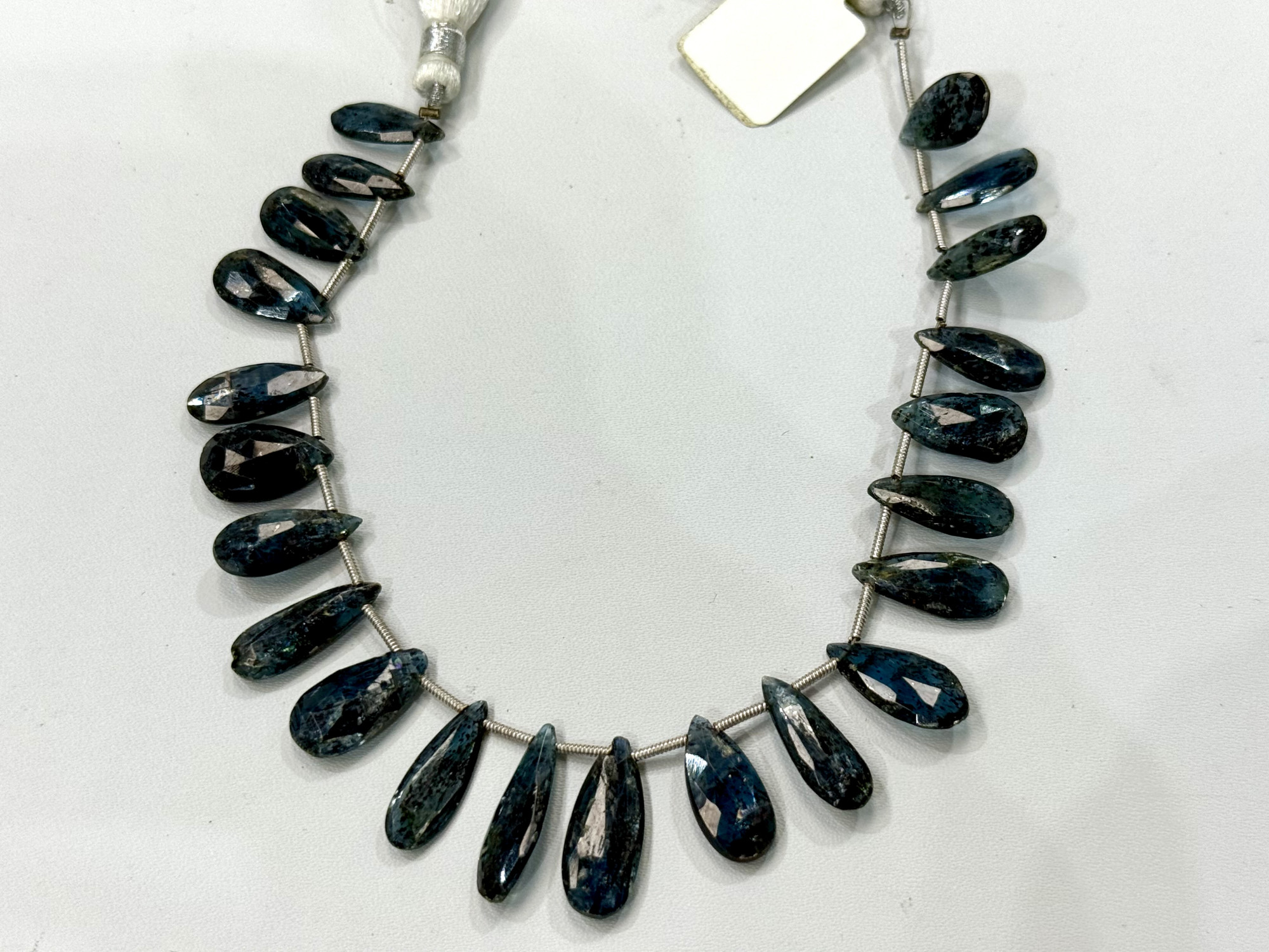 Kyanite Long Pear Faceted