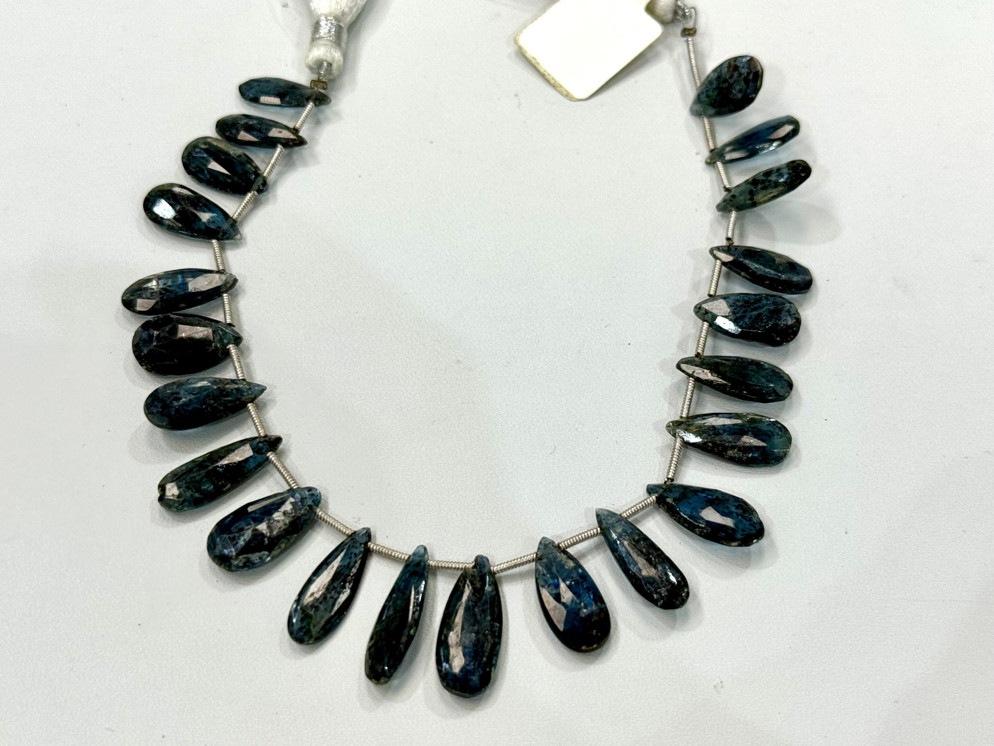 Kyanite Long Pear Faceted
