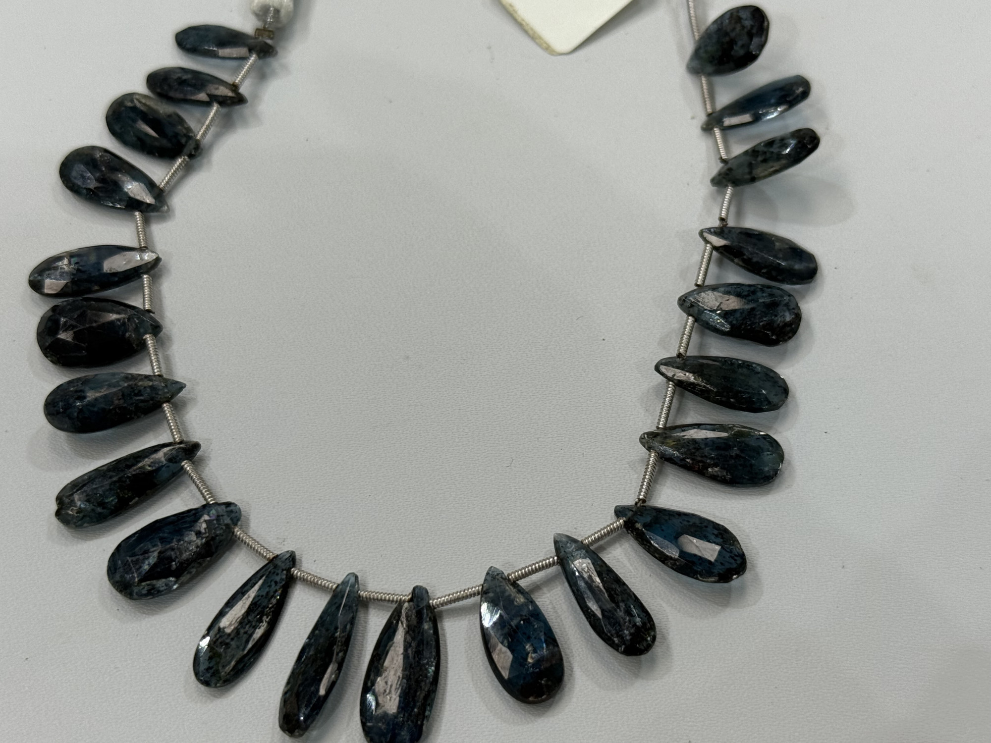 Kyanite Long Pear Faceted