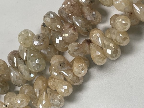 Coated Grapolite Drop Faceted