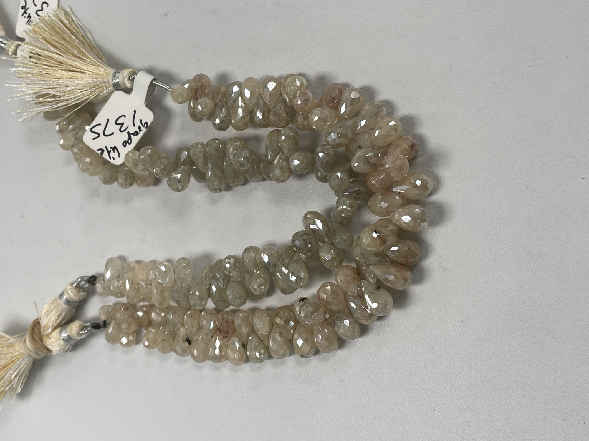 Coated Grapolite Drop Faceted