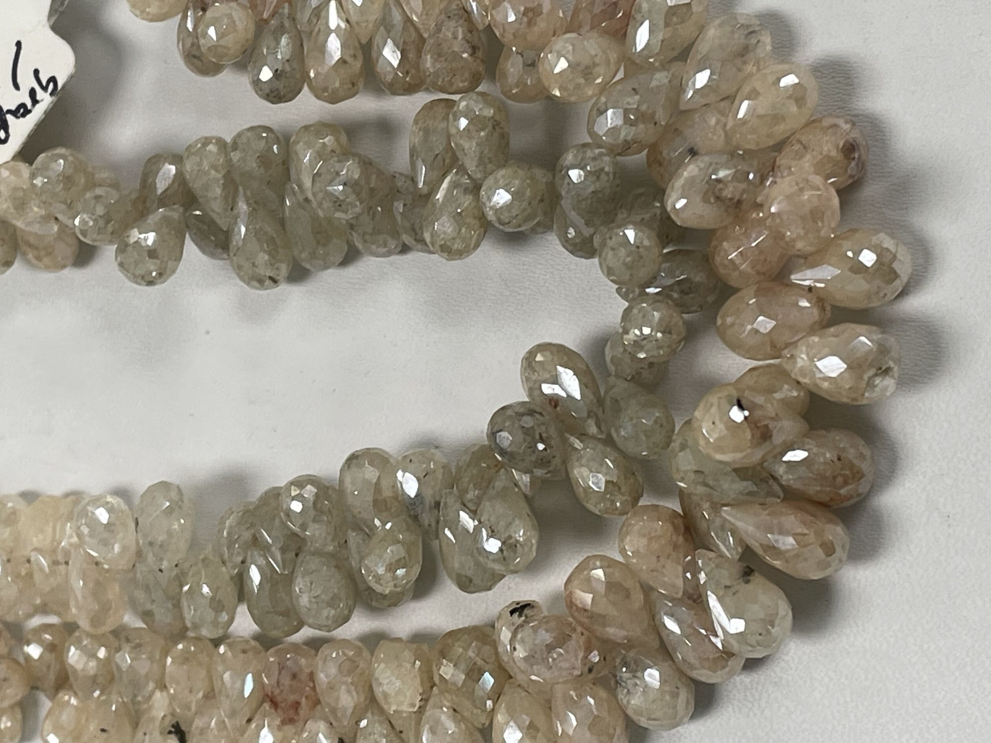 Coated Grapolite Drop Faceted