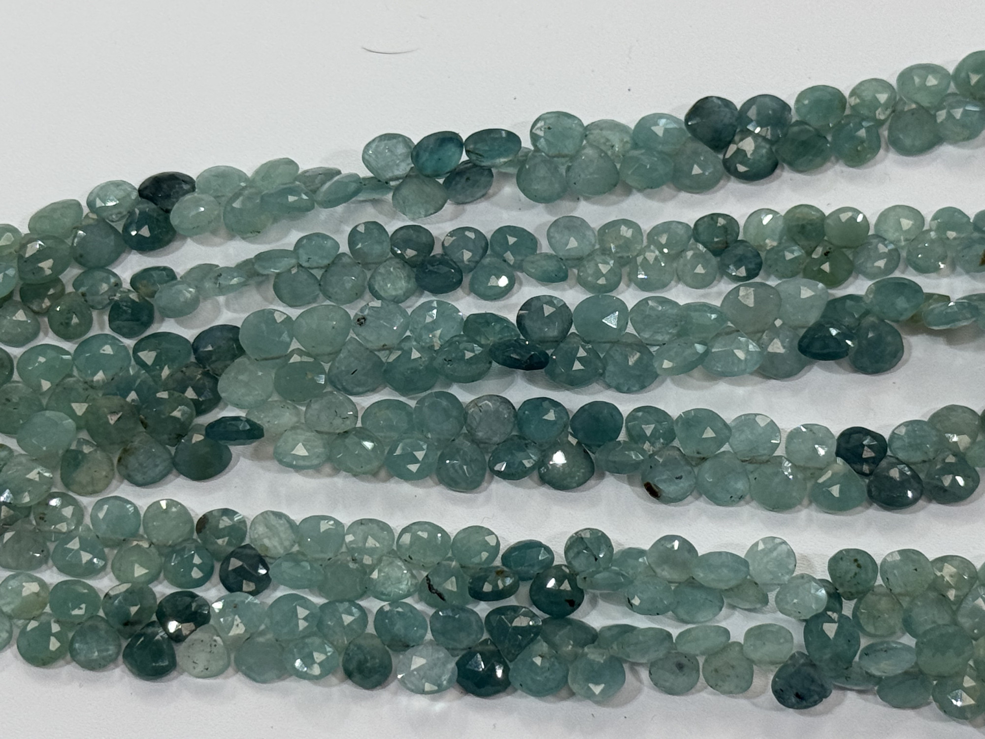 Grandidierite  Hearts Faceted