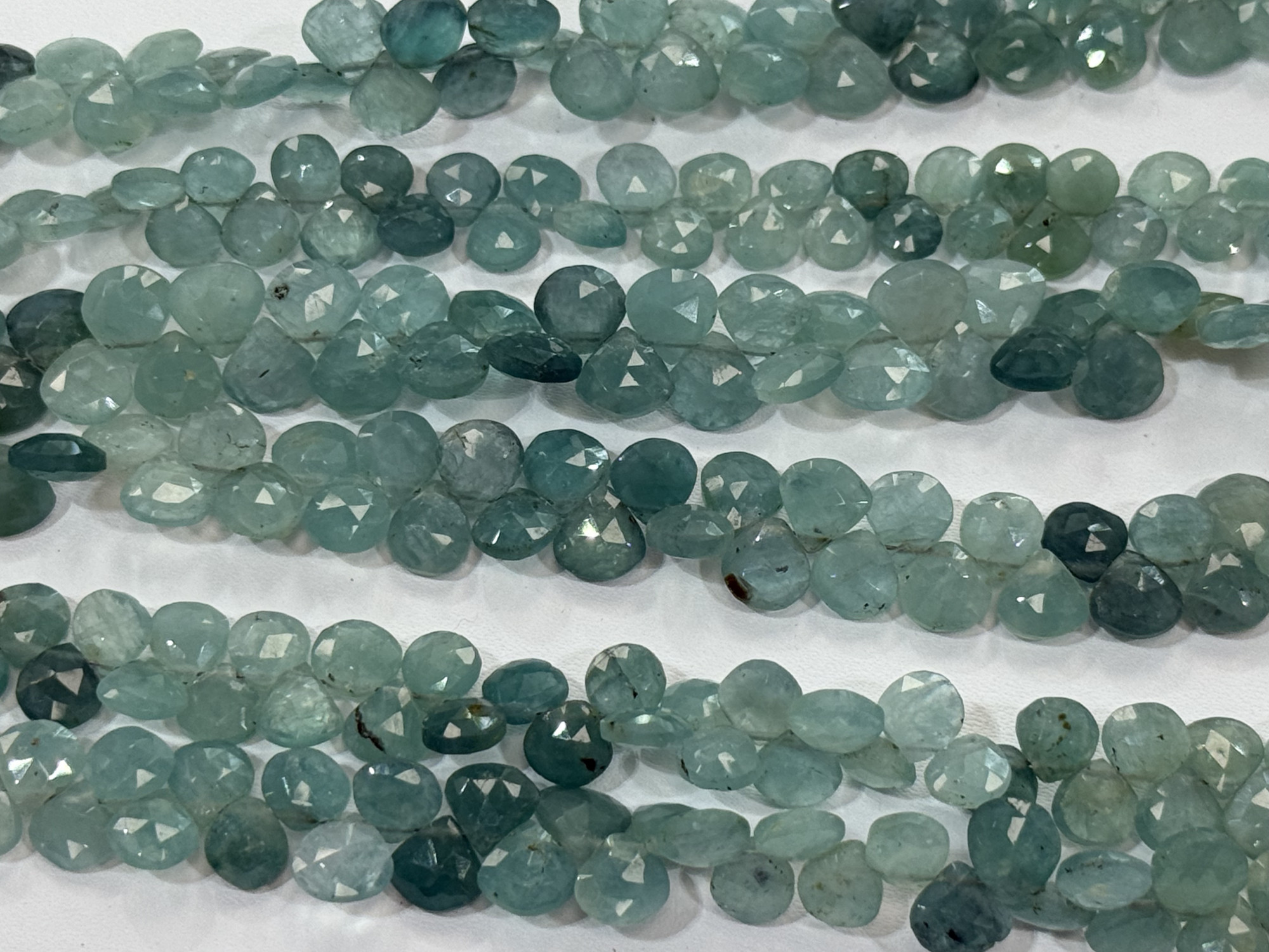 Grandidierite  Hearts Faceted