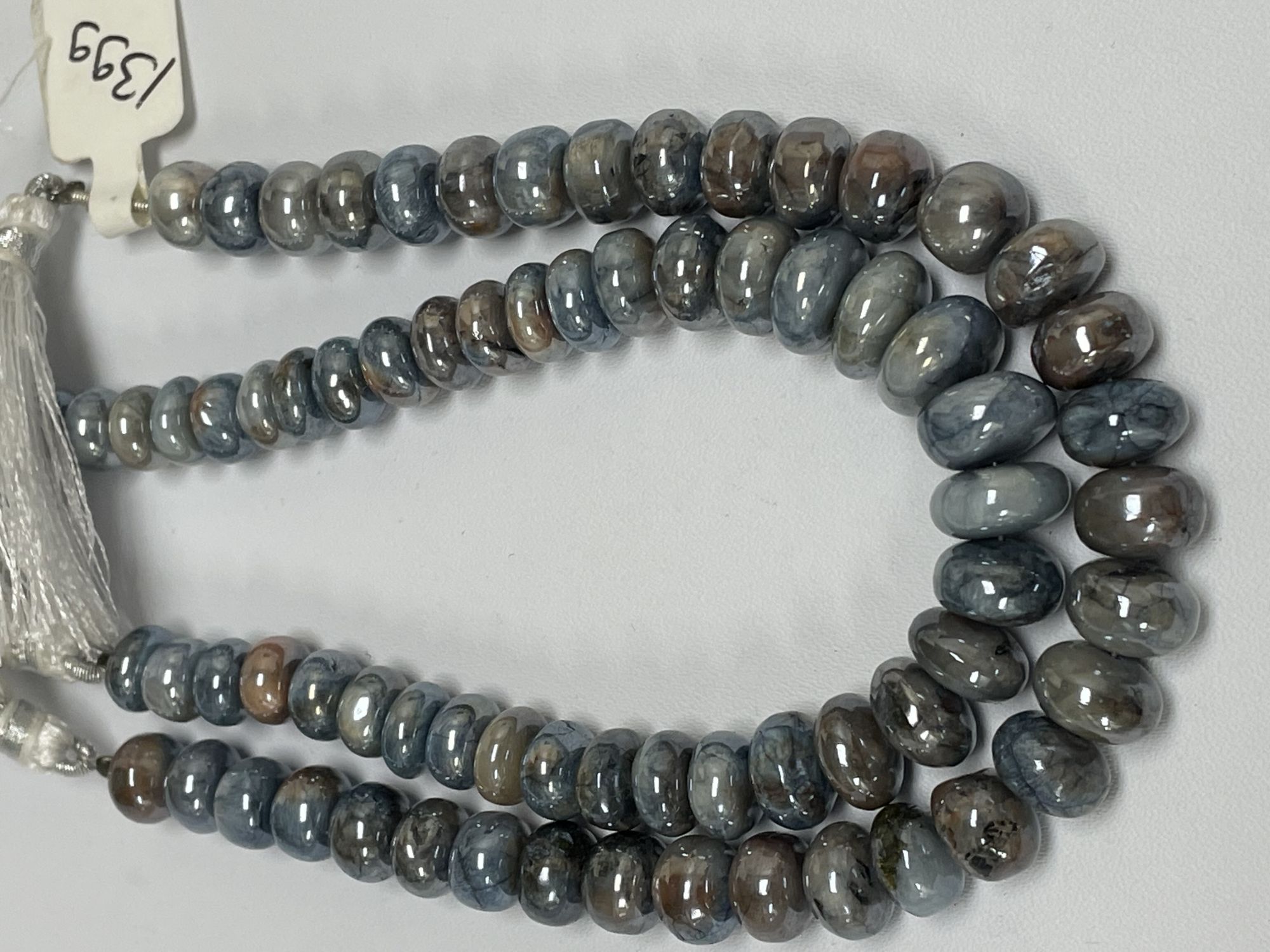 Coated Silicatite Rondelle Smooth