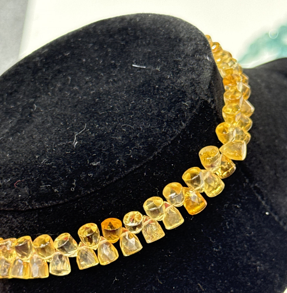 Image of Citrine Funky  Faceted