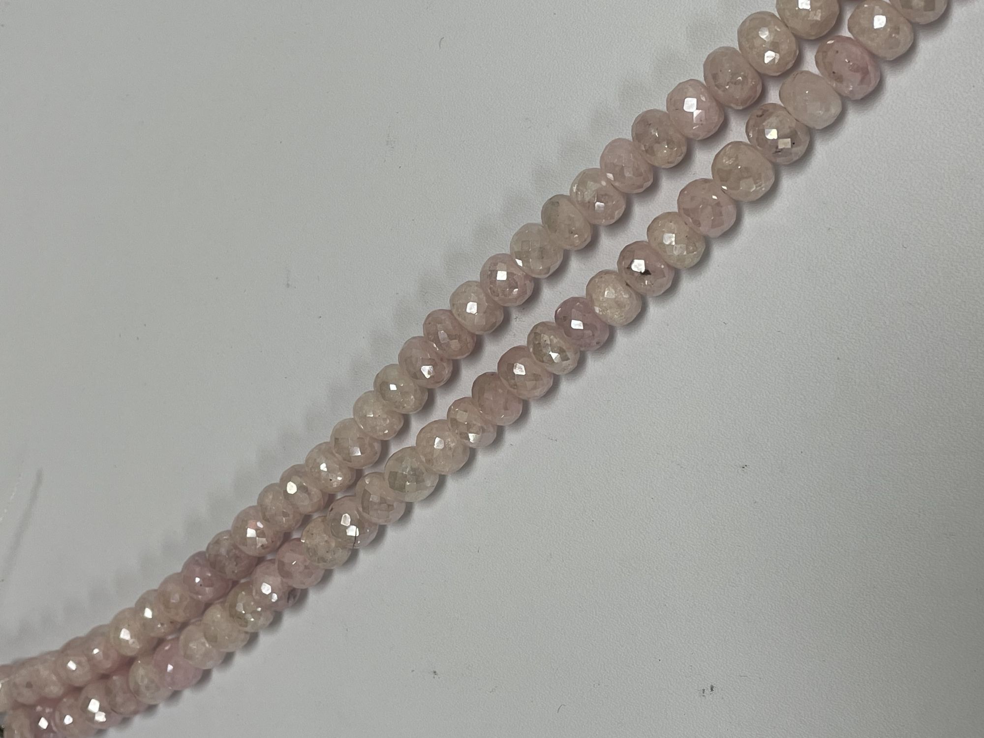 Pink Grapolite Oval Faceted
