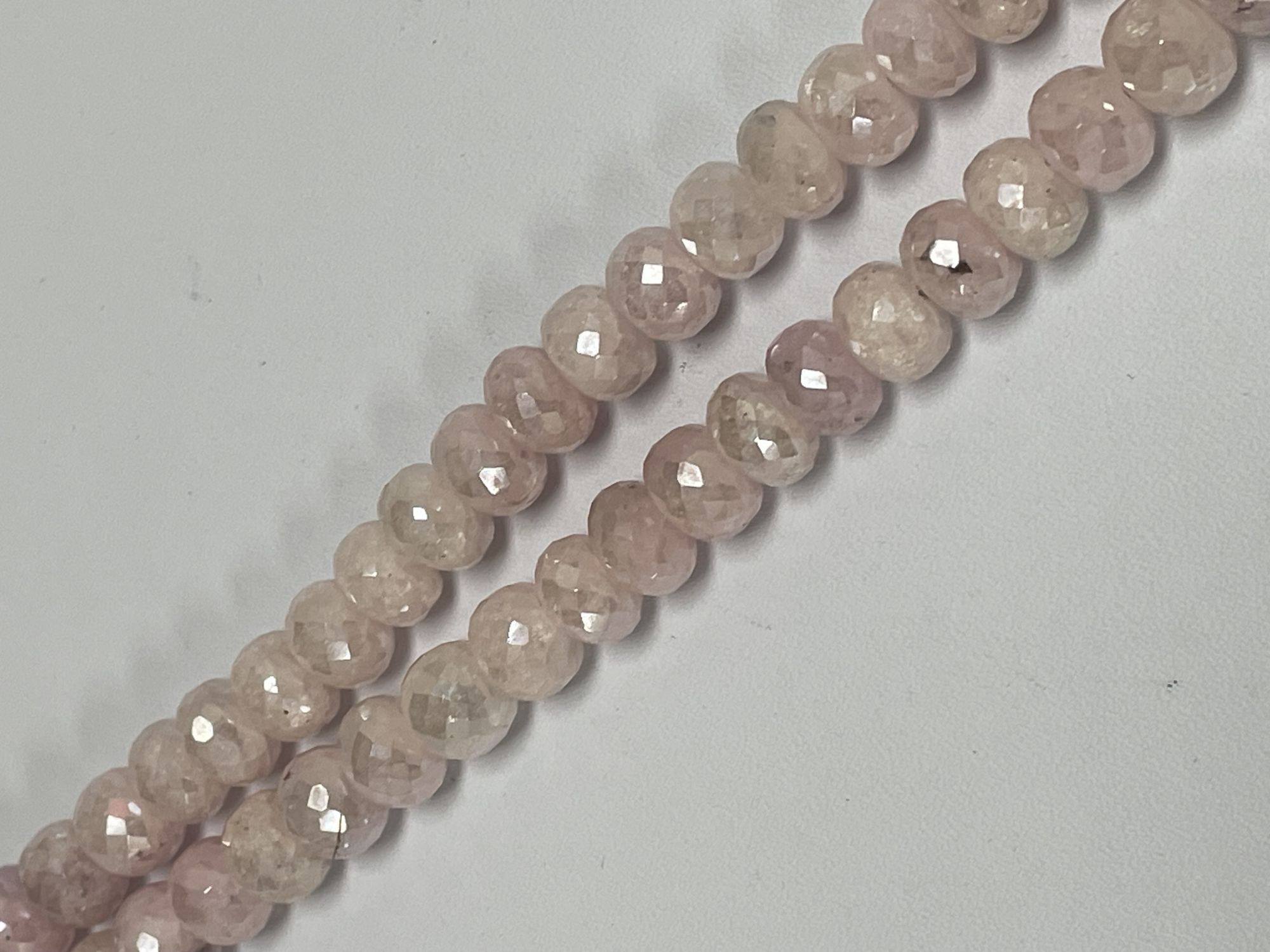Pink Grapolite Oval Faceted