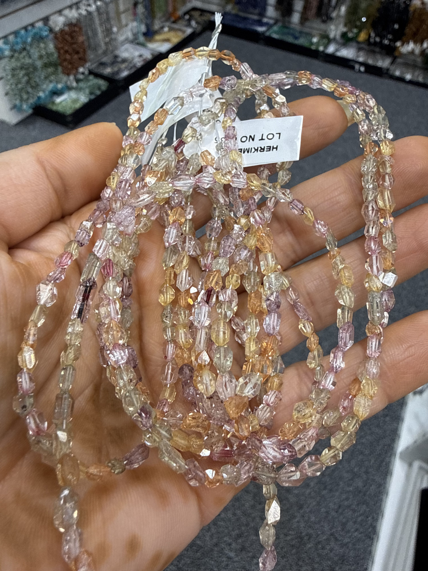 Herkimer Diamond Funky Cut Faceted