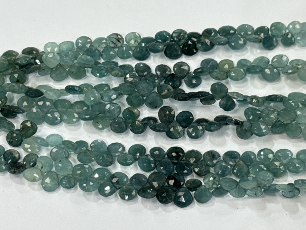 Image of Grandidierite Hearts Faceted