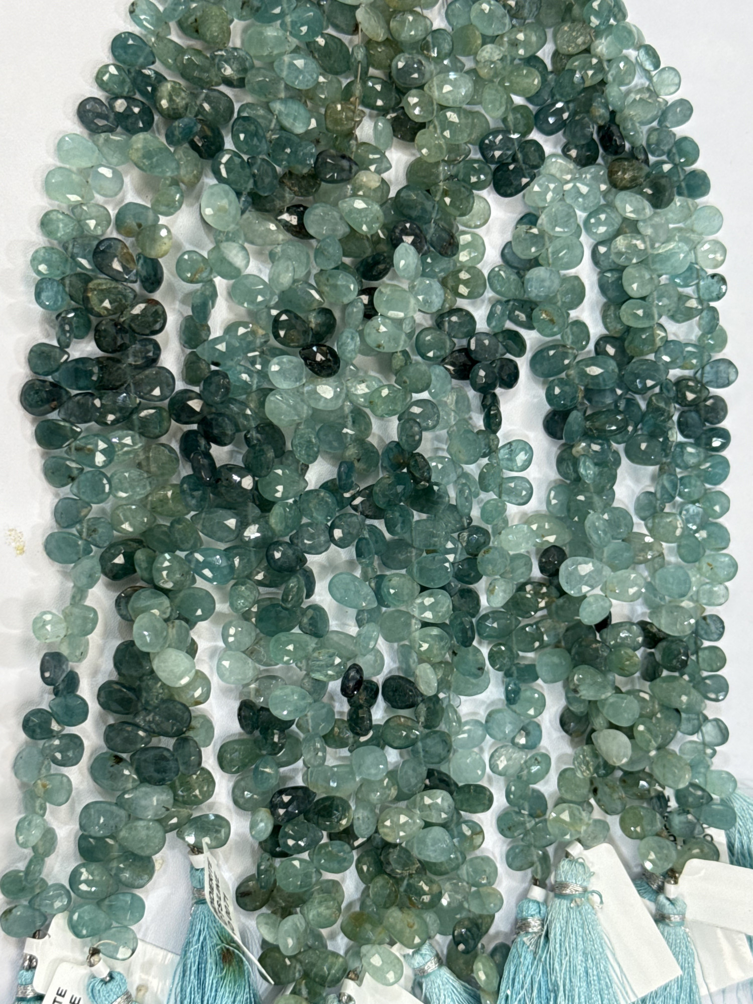 Grandidierite Pears Faceted
