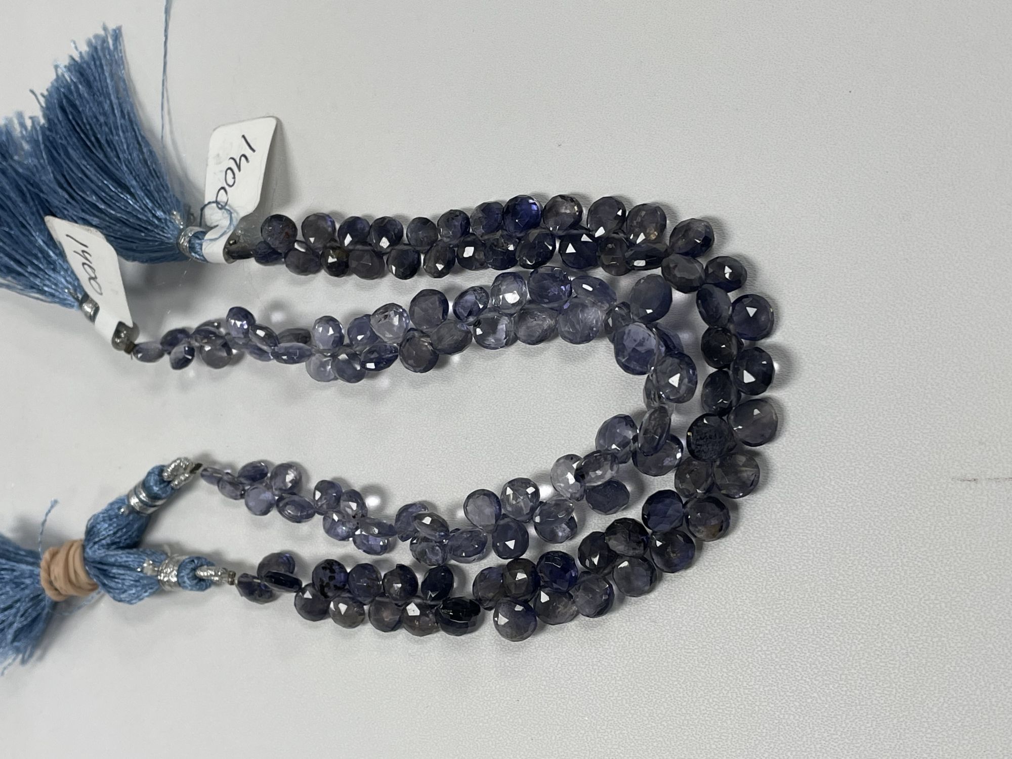 Iolite Heart Faceted