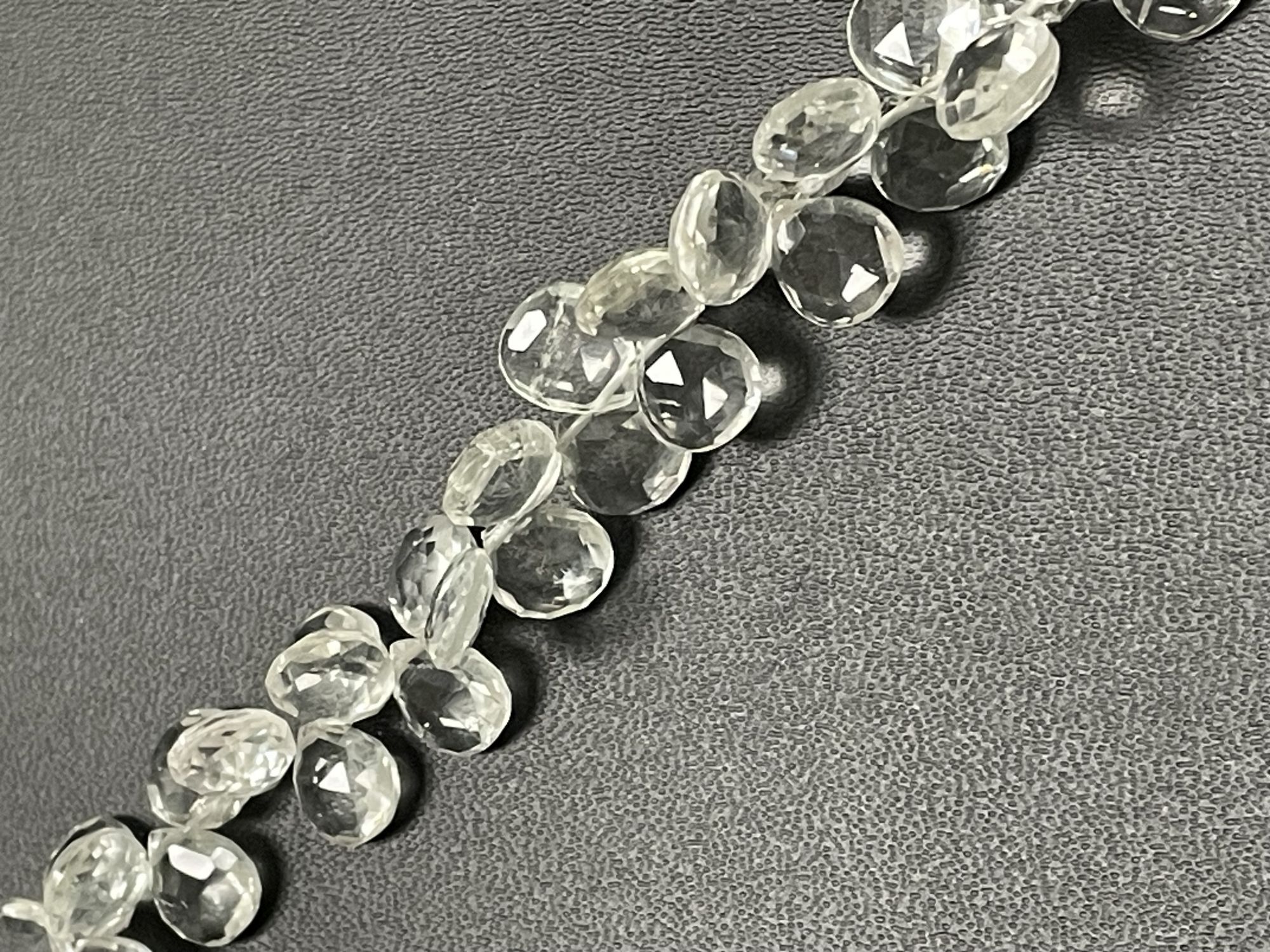 Green Amethyst Heart Faceted