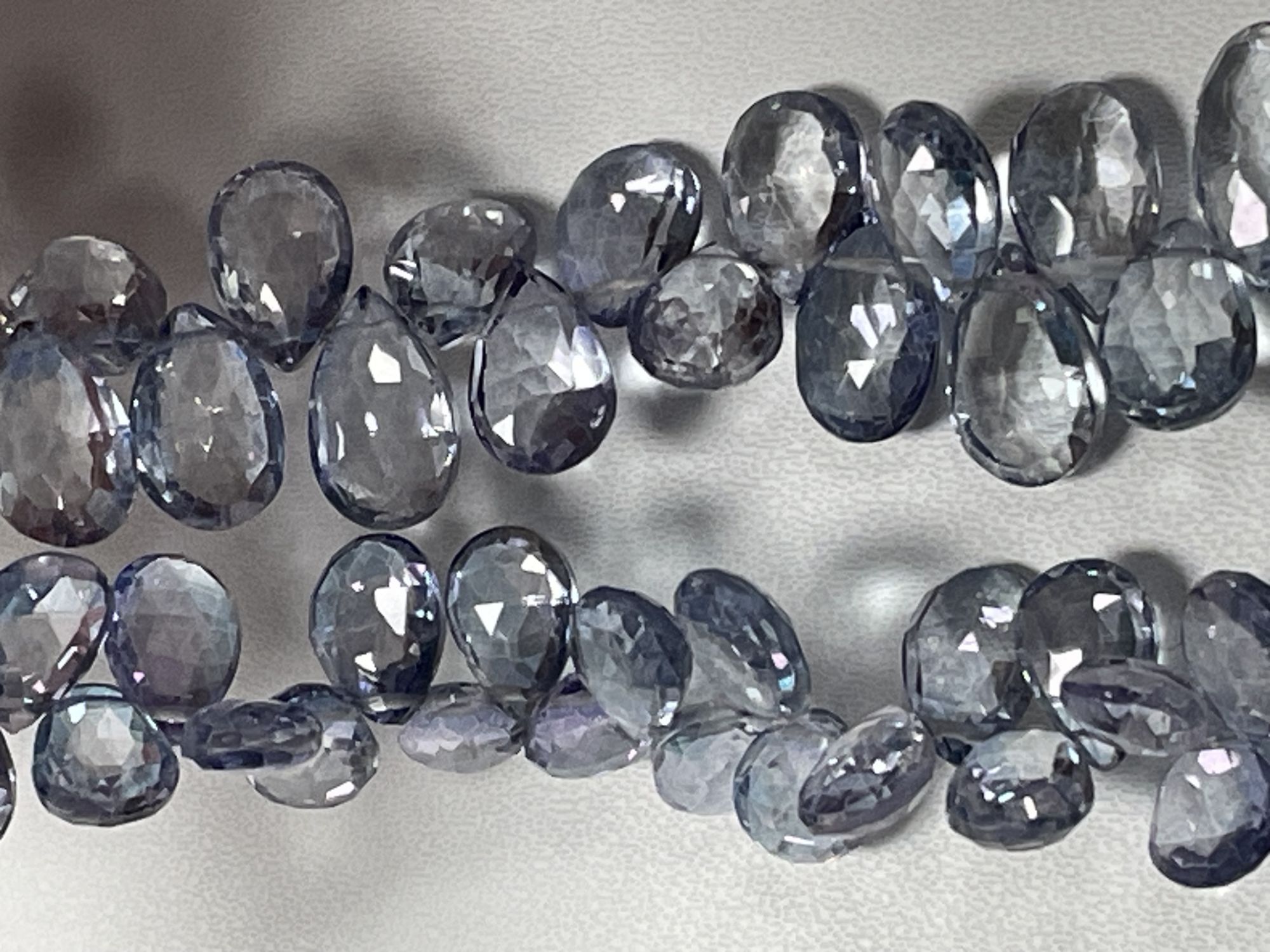 Blue Mystic Topaz Pear Faceted