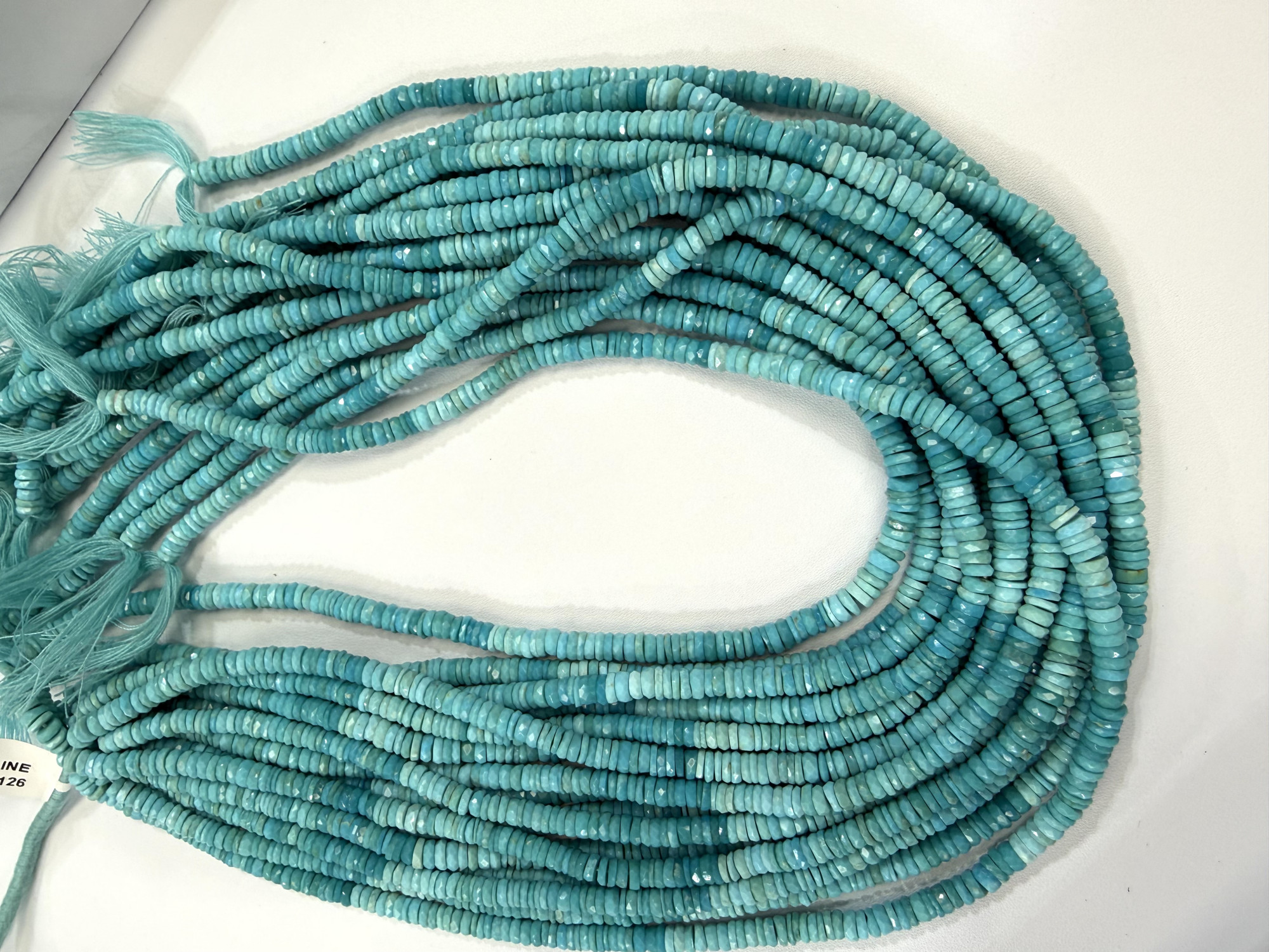 Turquoise Tire Faceted
