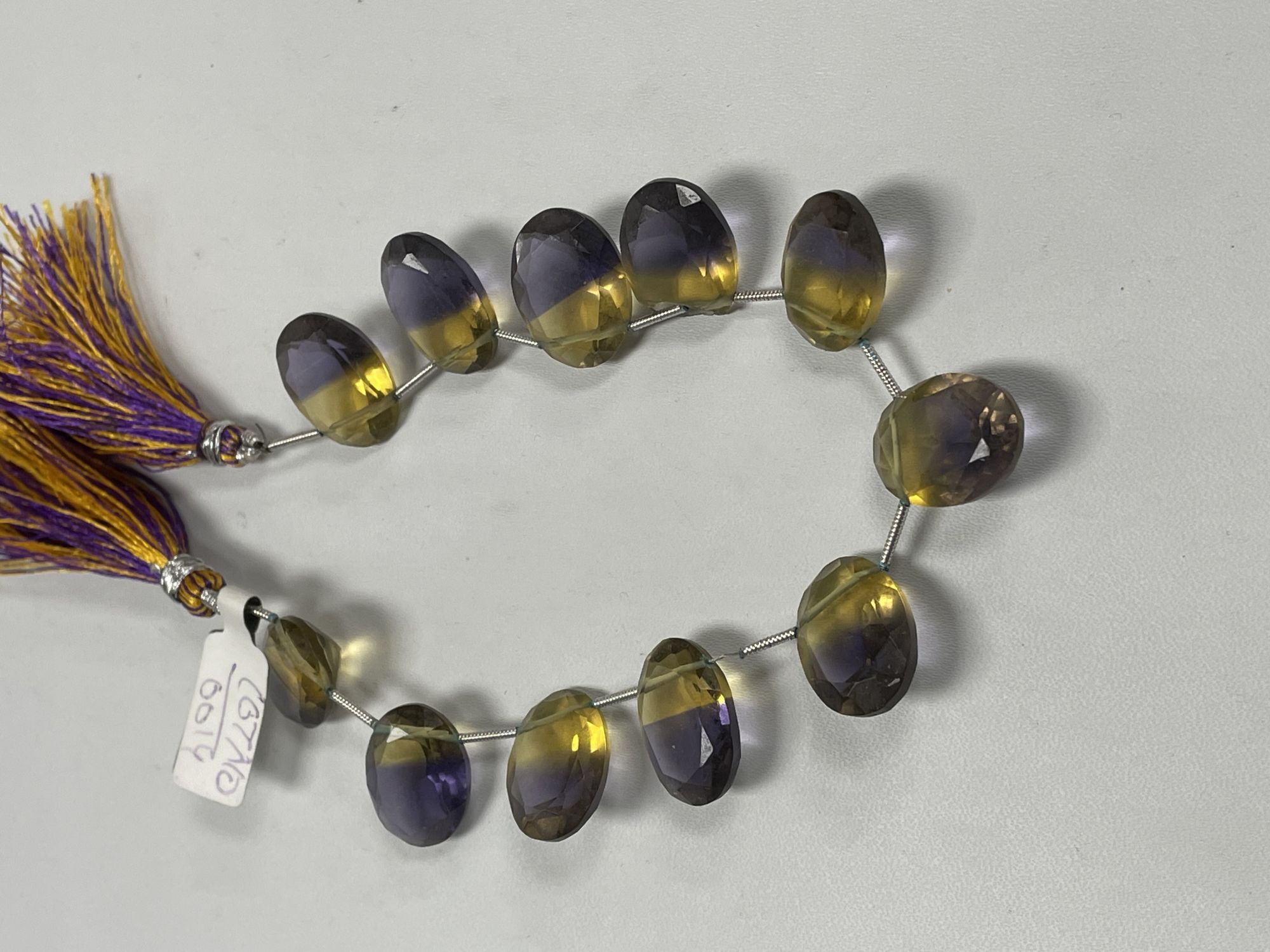 Ametrine Hydro Quartz Oval Faceted
