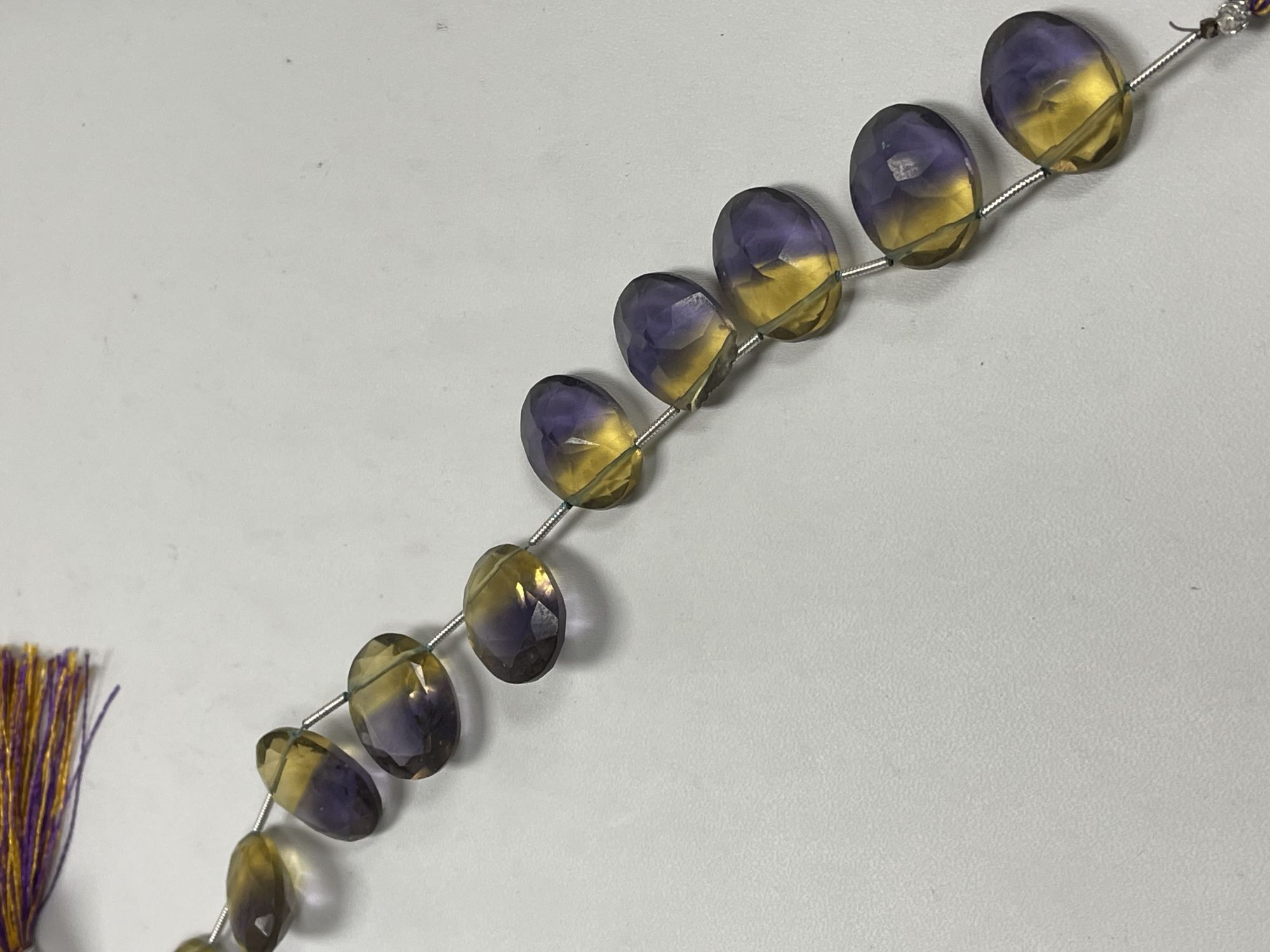 Ametrine Hydro Quartz Oval Faceted