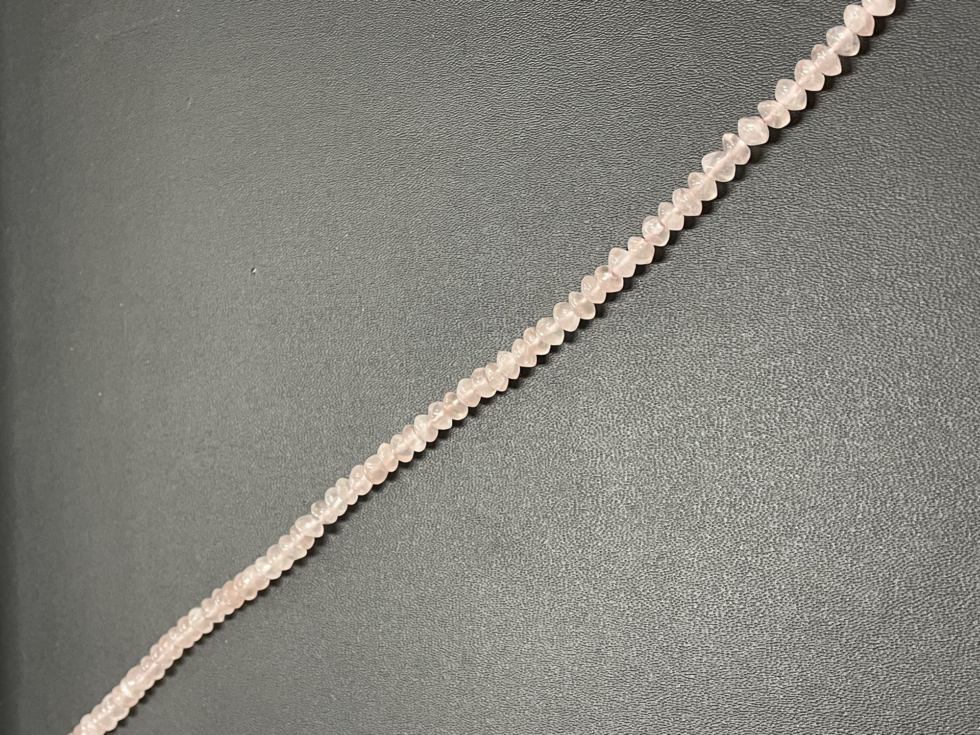 Pink Rose Quartz Disc Smooth