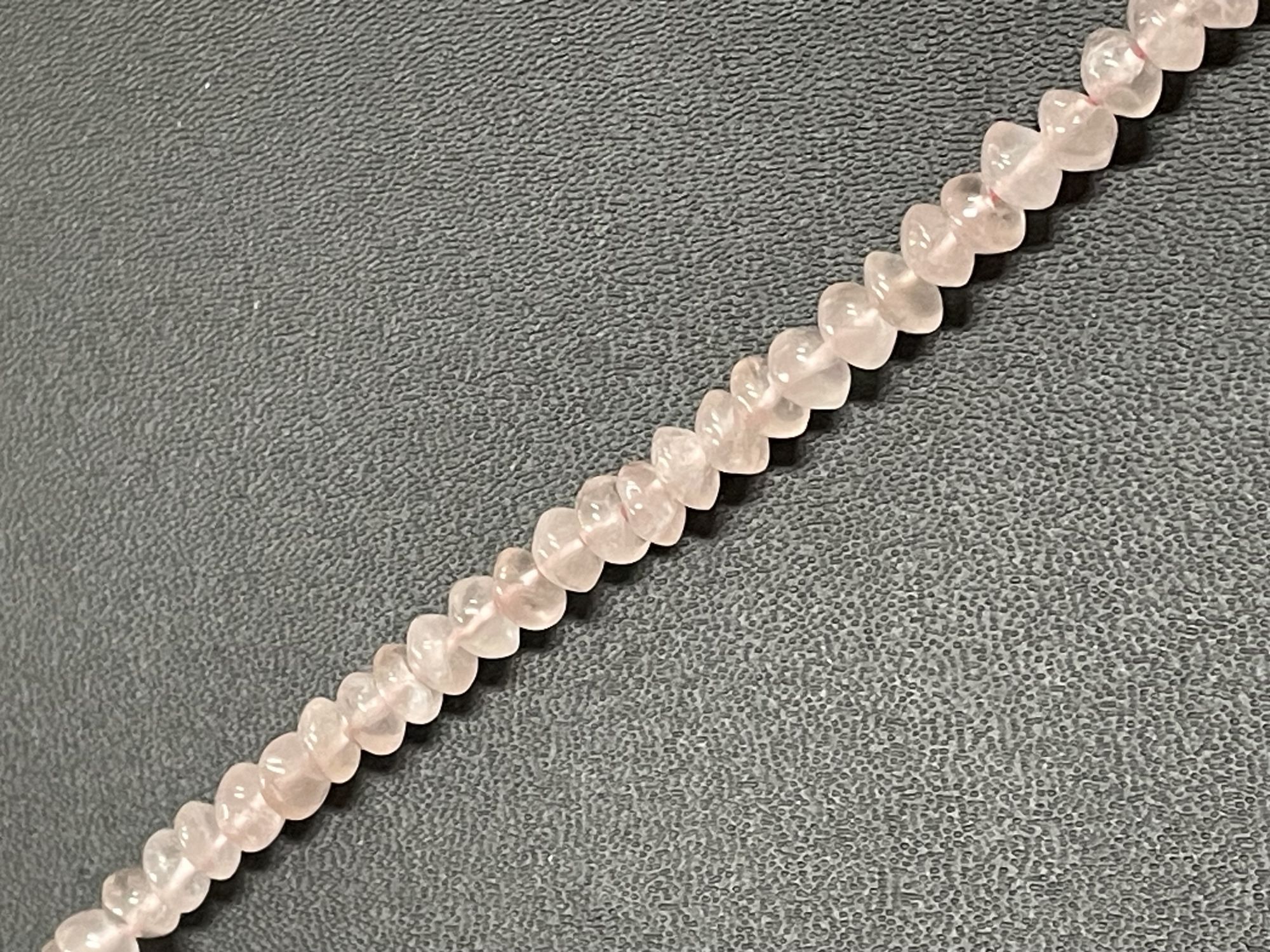 Pink Rose Quartz Disc Smooth