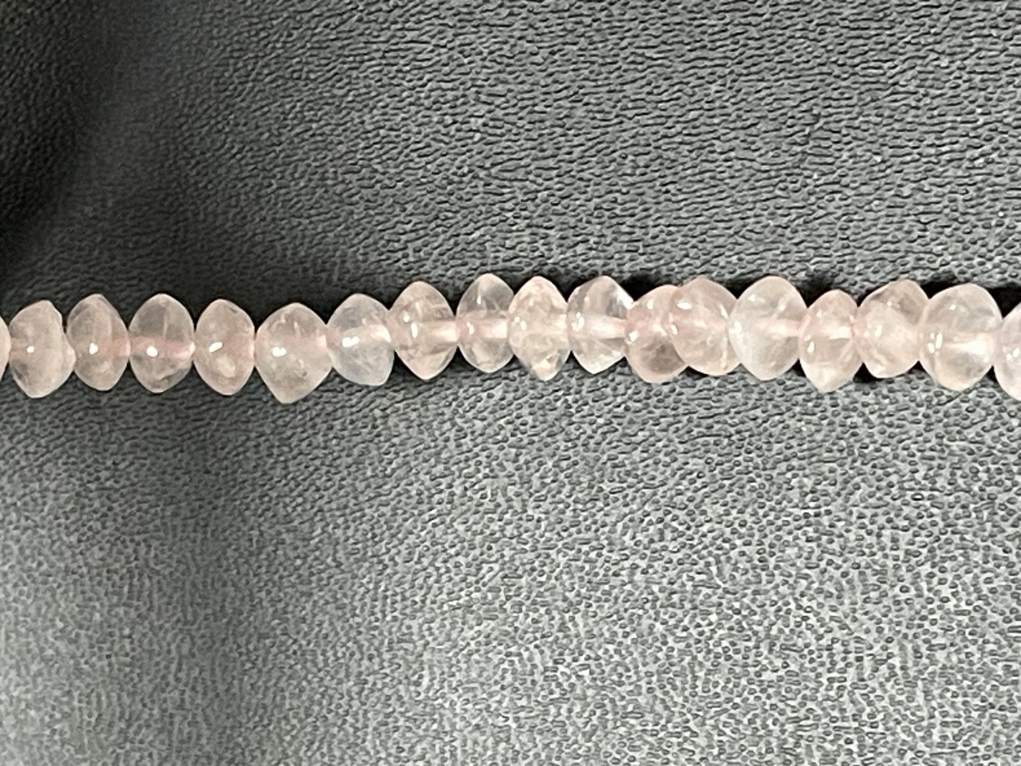 Pink Rose Quartz Disc Smooth