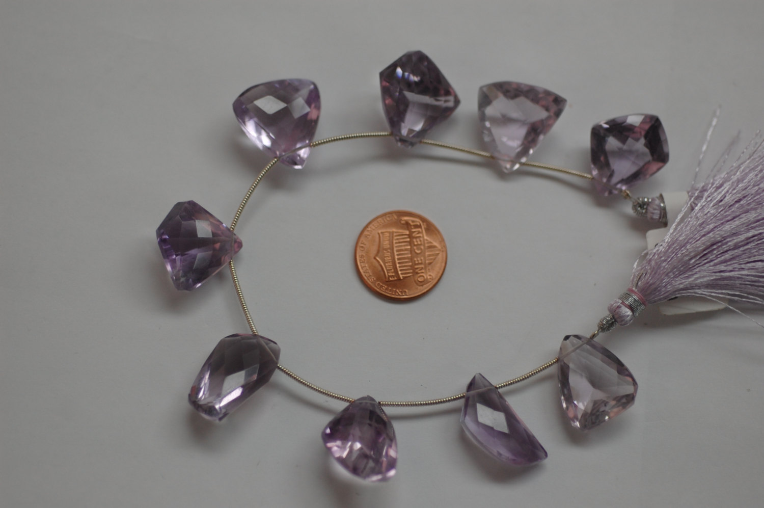 Amethyst Funky Cut Faceted