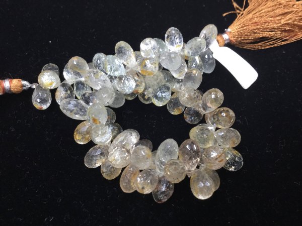 Imperial Topaz Drops Faceted