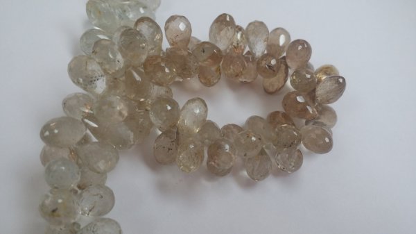 Imperial Topaz Drops Faceted (NATURAL)