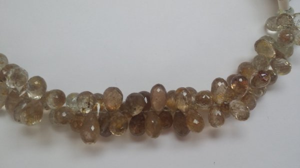 Imperial Topaz Drops Faceted (NATURAL)