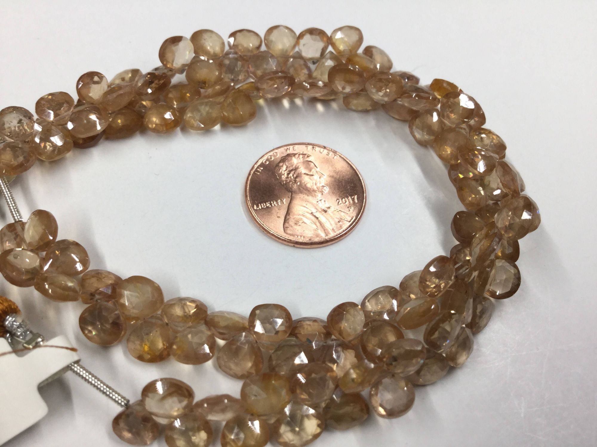 Zircon Hearts Faceted
