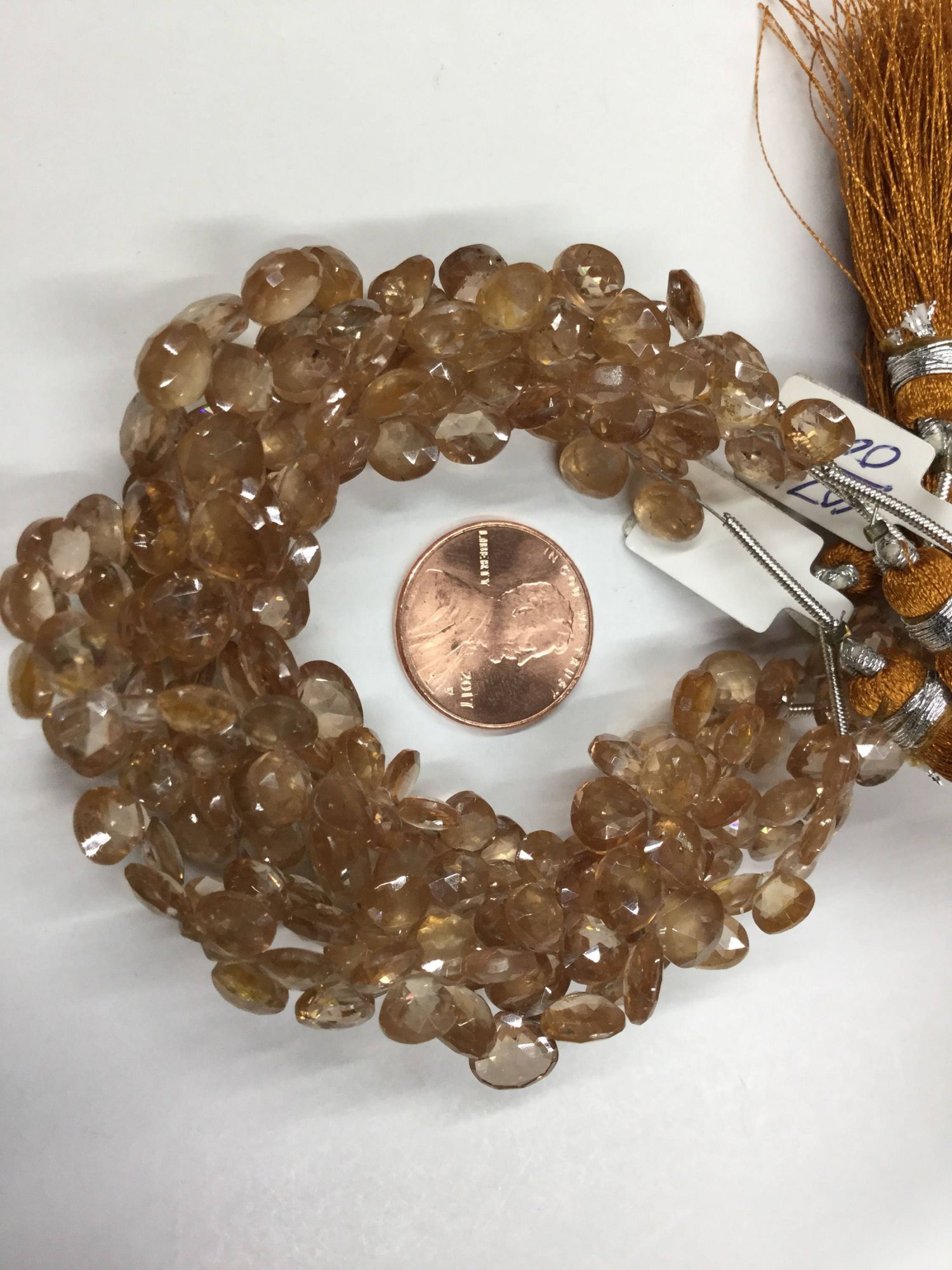 Zircon Hearts Faceted