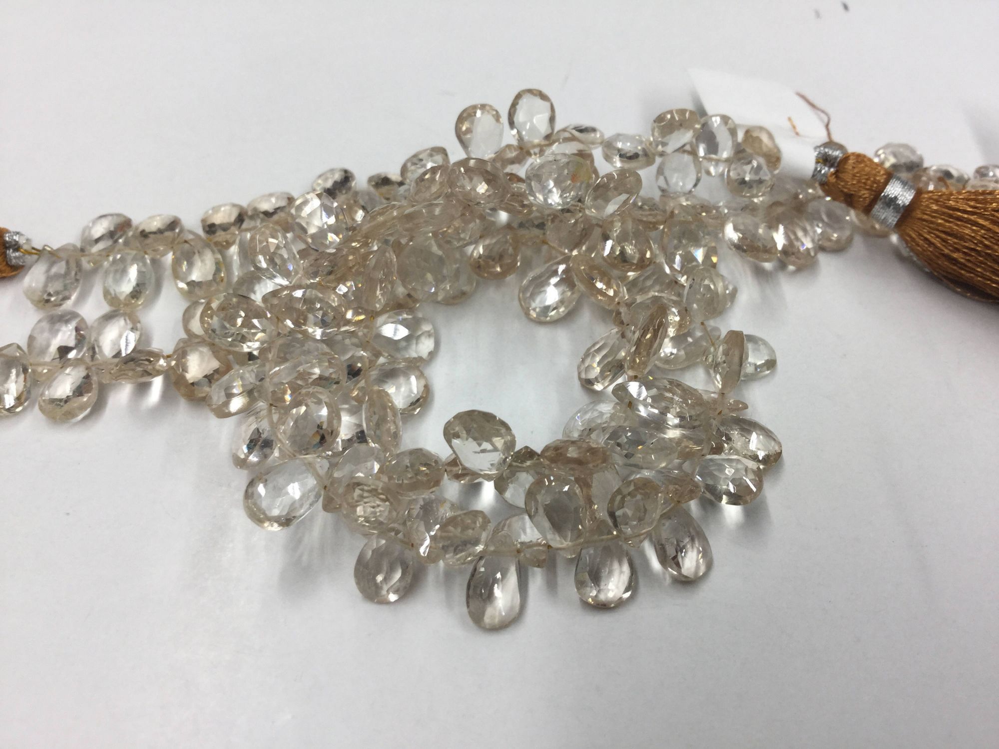 Imperial Topaz Pears Faceted