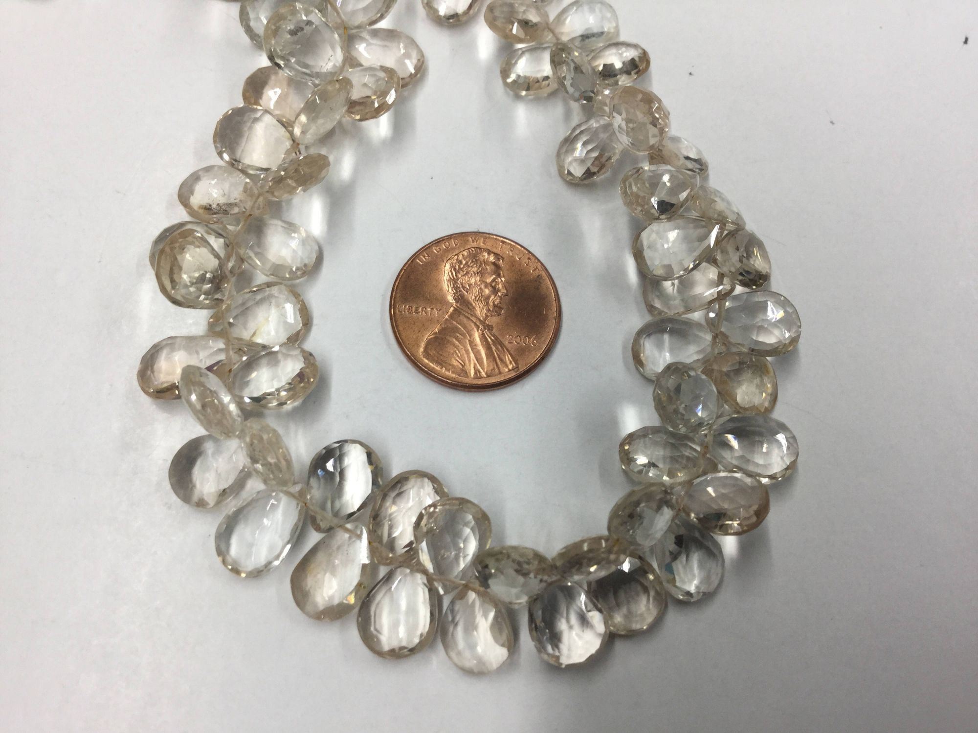 Imperial Topaz Pears Faceted
