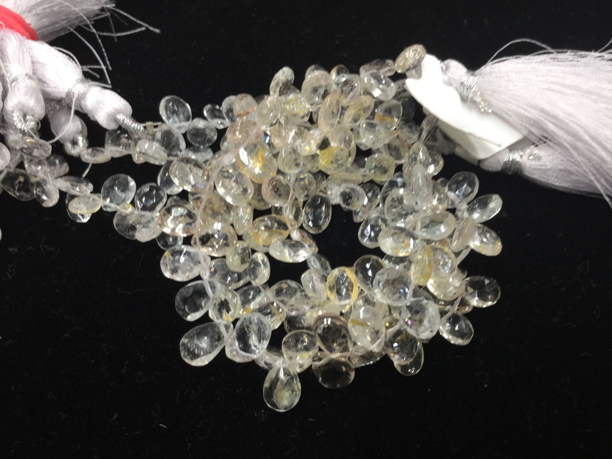 Imperial Topaz Pears Faceted