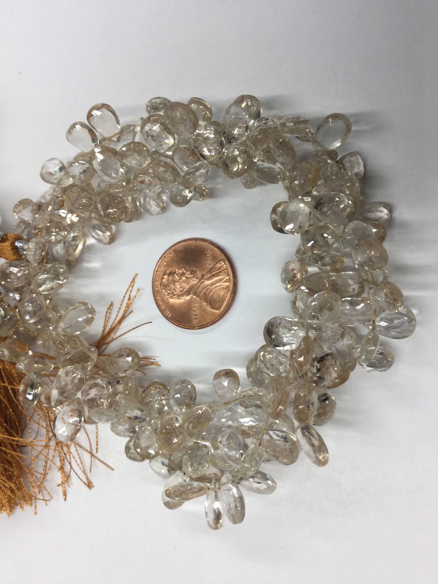 Imperial Topaz Pears Faceted