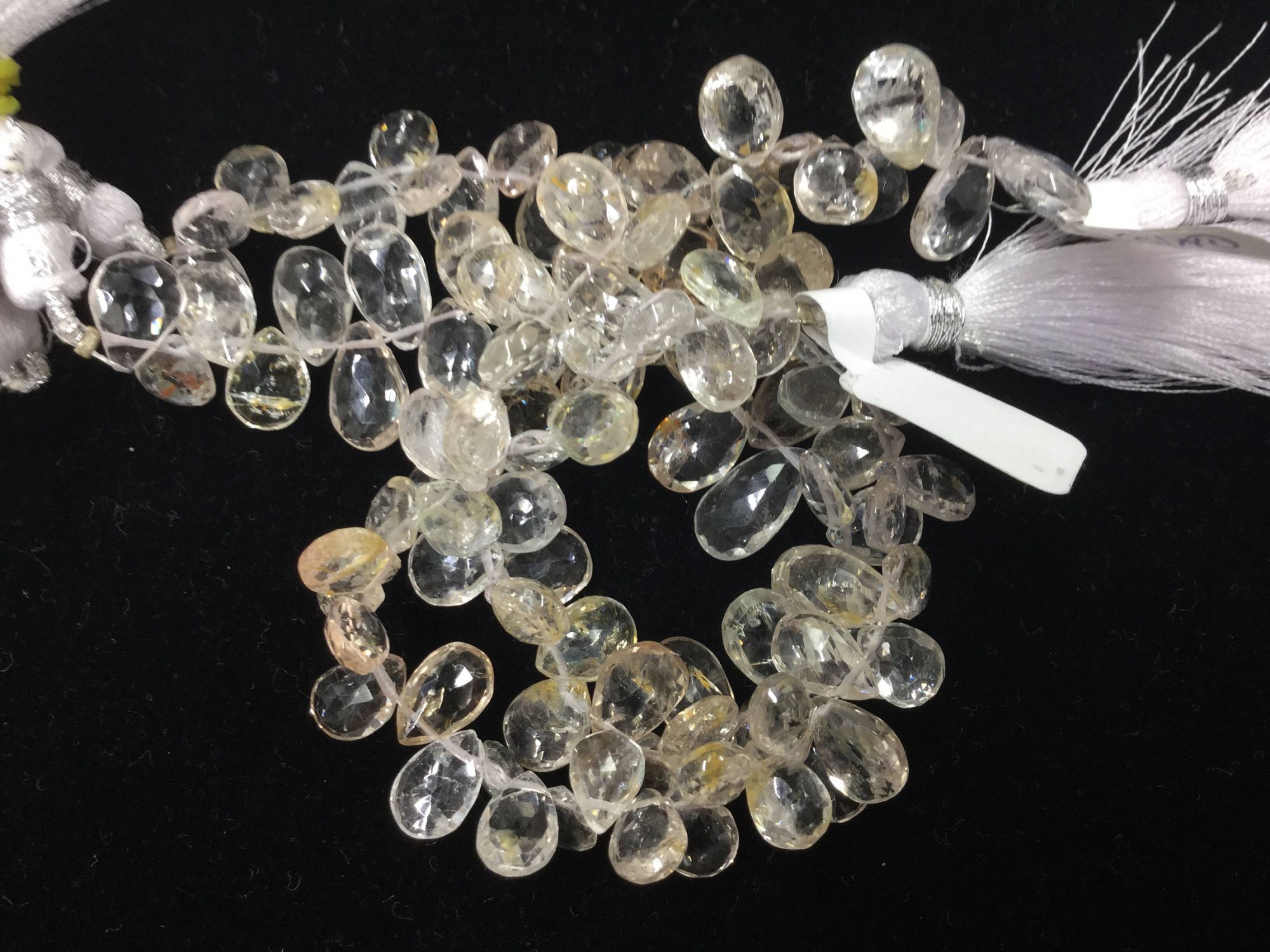 Imperial Topaz Pears Faceted