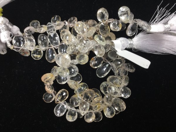 Imperial Topaz Pears Faceted