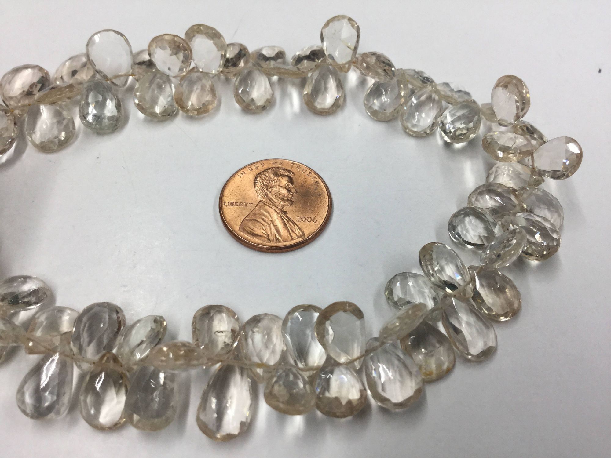 Imperial Topaz Pears Faceted