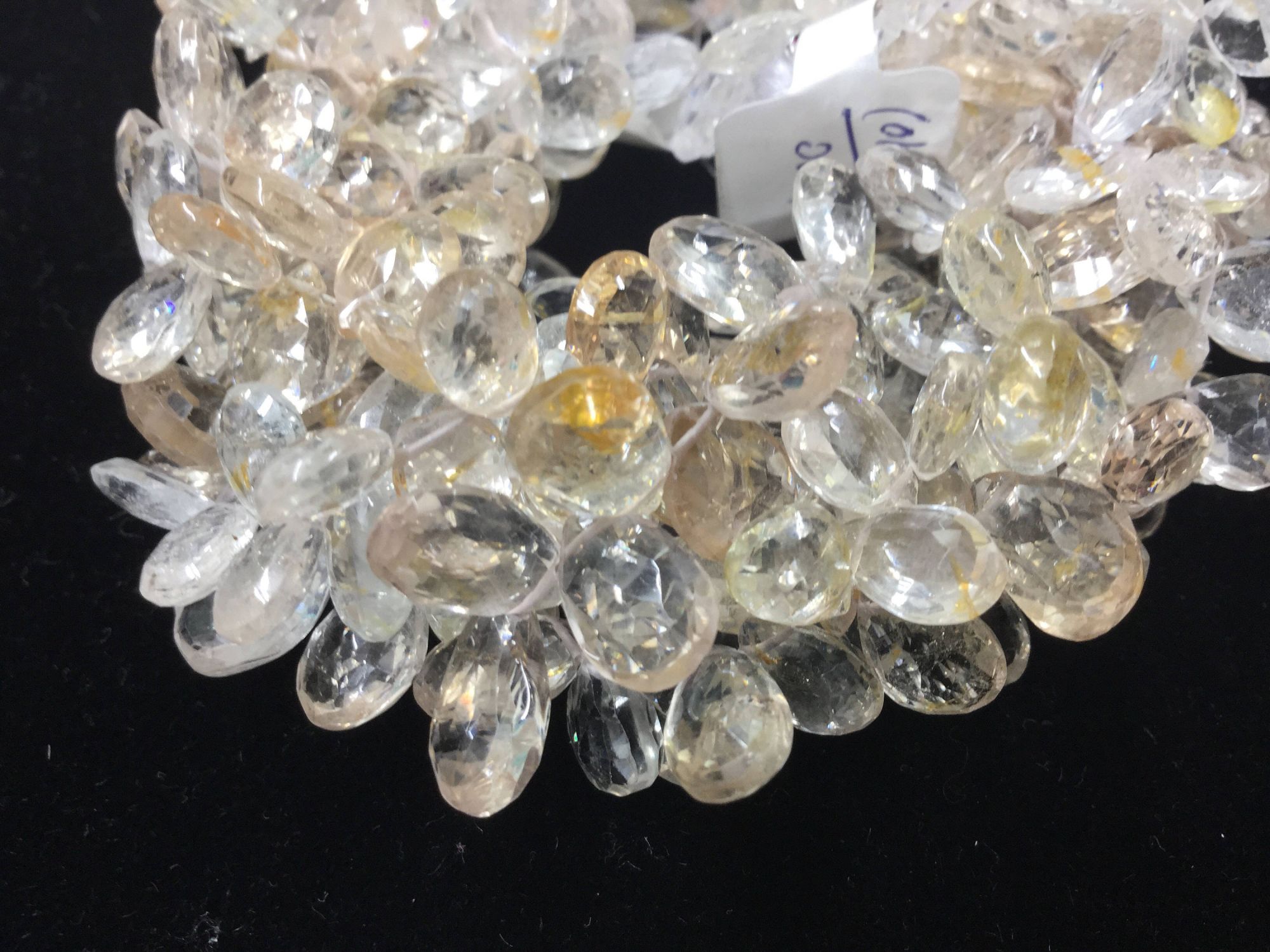Imperial Topaz Pears Faceted