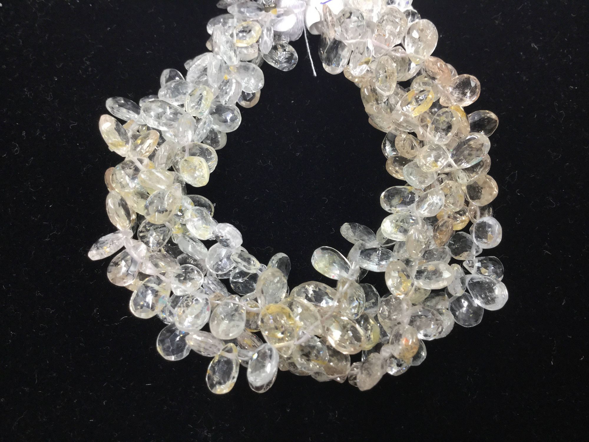 Imperial Topaz Pears Faceted